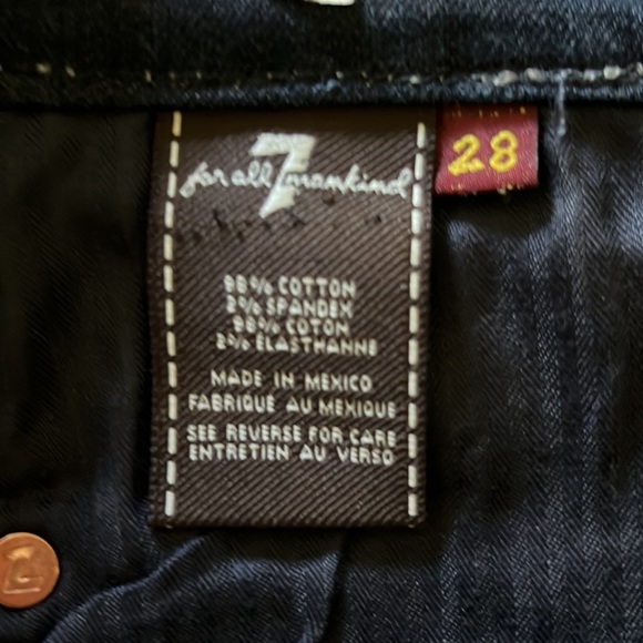 7 for All Mankind low rise bootcut jeans - Picture 5 of 7